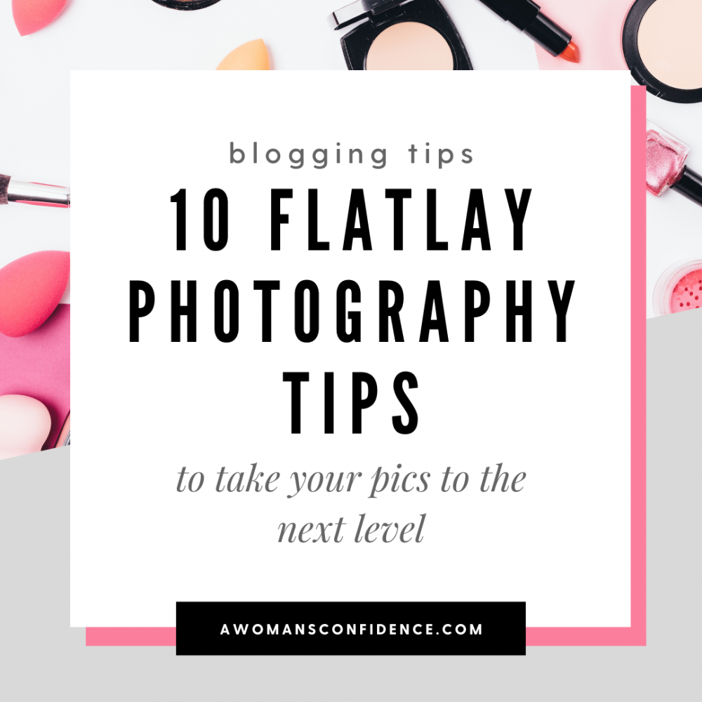 flatlay photography tips image