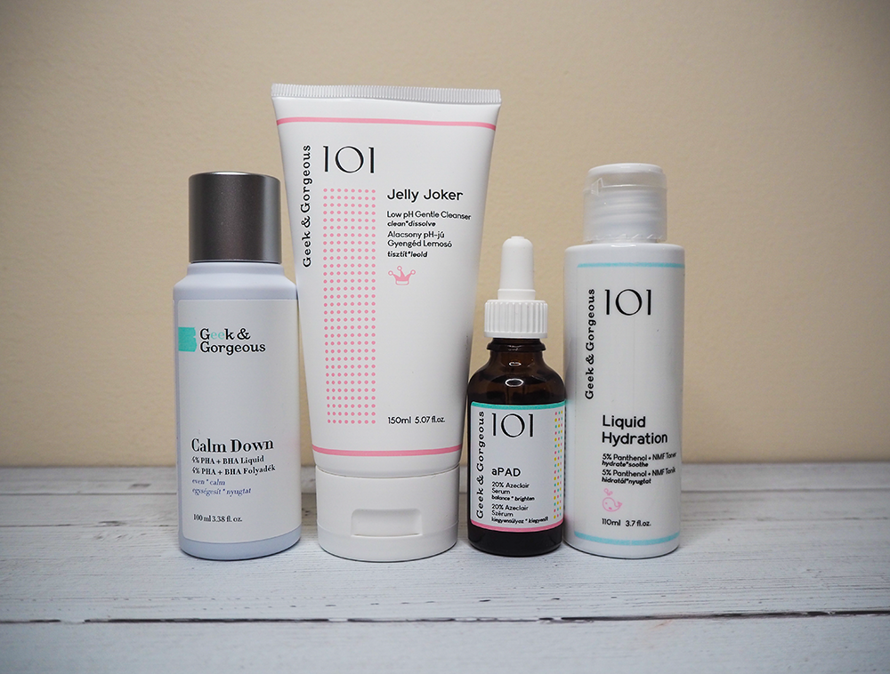 Geek & Gorgeous skincare products image