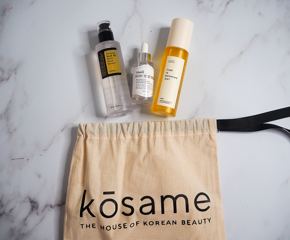 Korean skincare products image