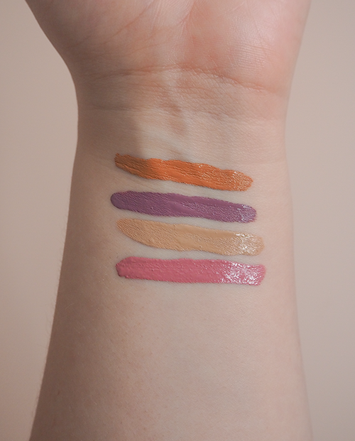 Illamasqua Eye Paint Longwear Liquid Shadow swatches