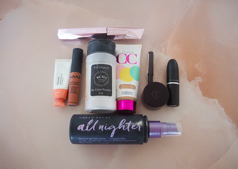 Project pan makeup products image