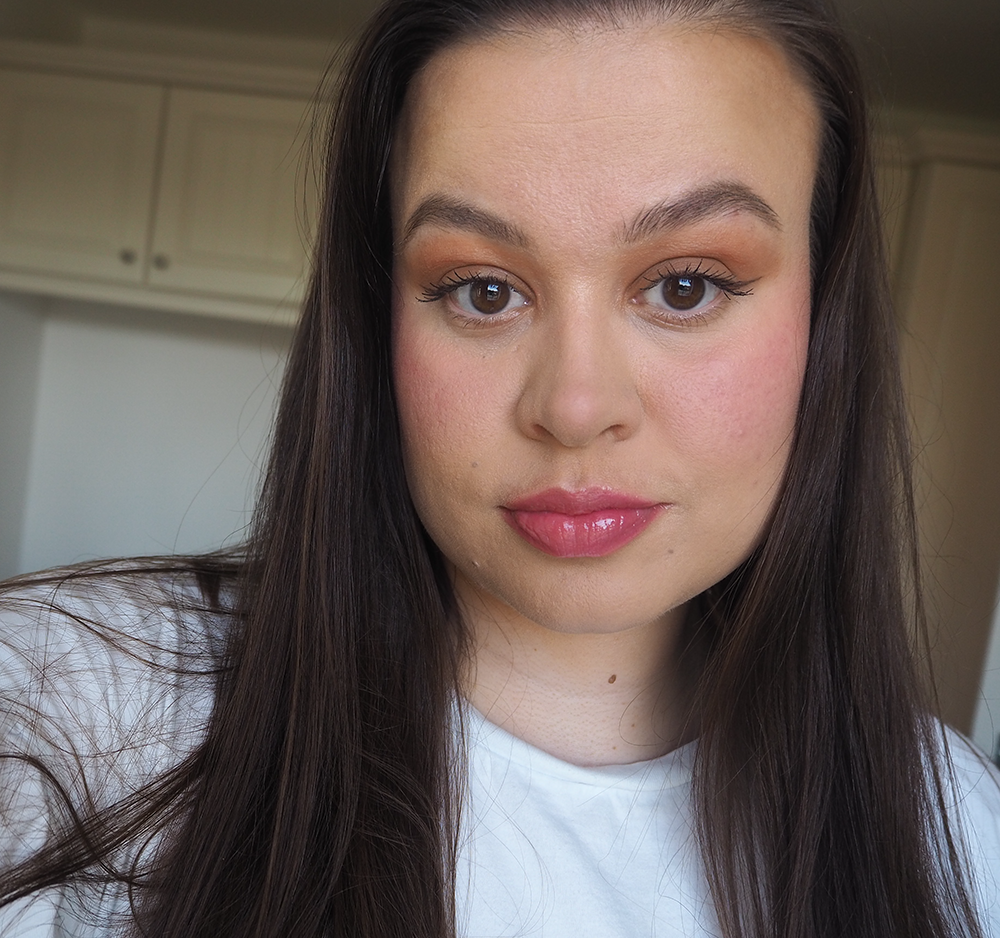 MERIT Beauty makeup look