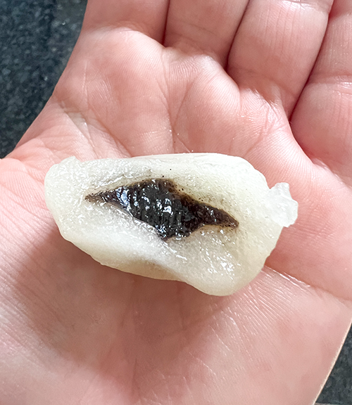 Sakuraco black sesame mochi image