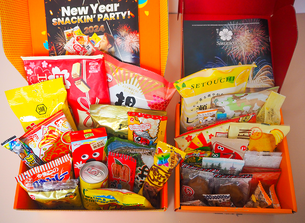 Sakuraco vs TokyoTreat Japanese snack box image