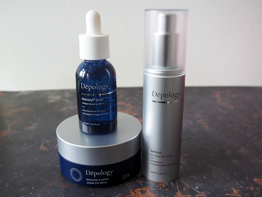 Depology skincare products image