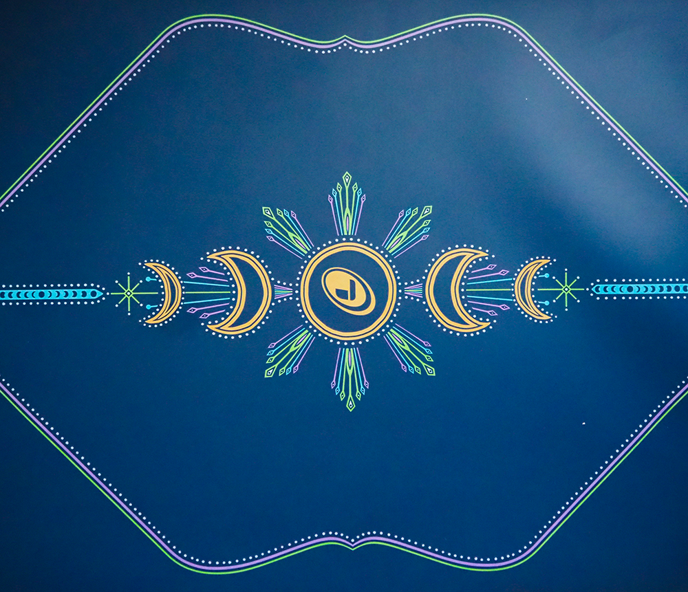 Liforme Cosmic Moon Yoga Mat image 