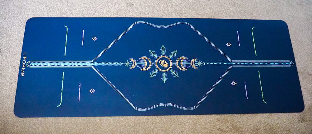 Liforme Cosmic Moon Yoga Mat image