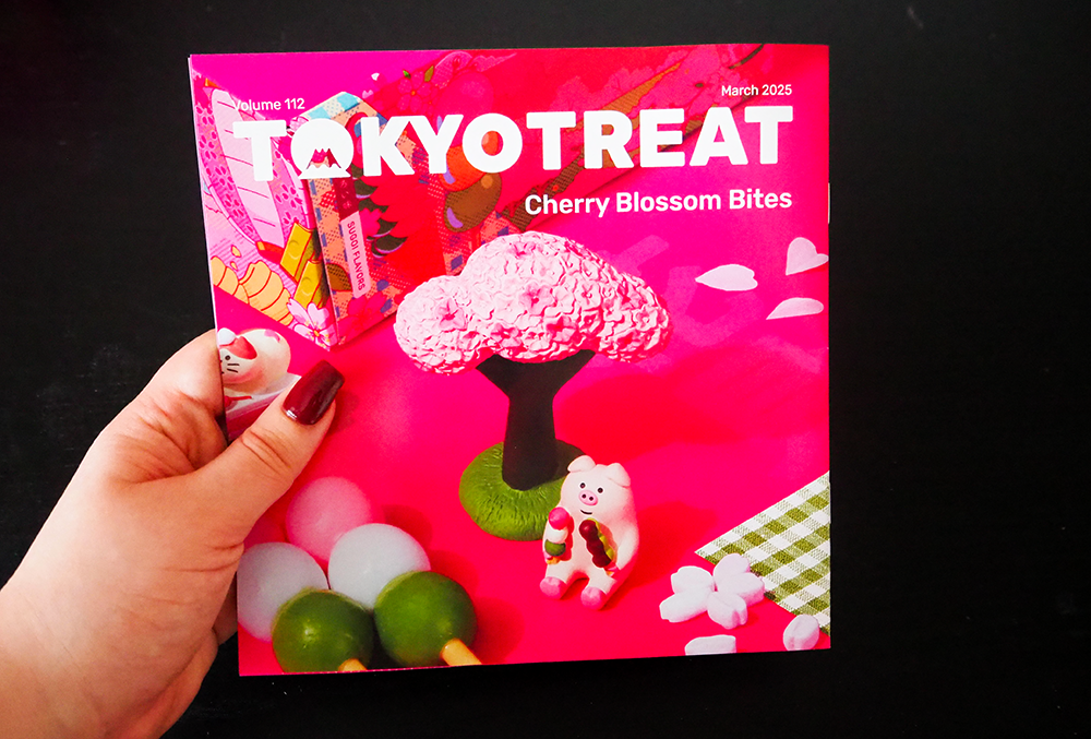 TokyoTreat cherry blossom bites box March 2025 image