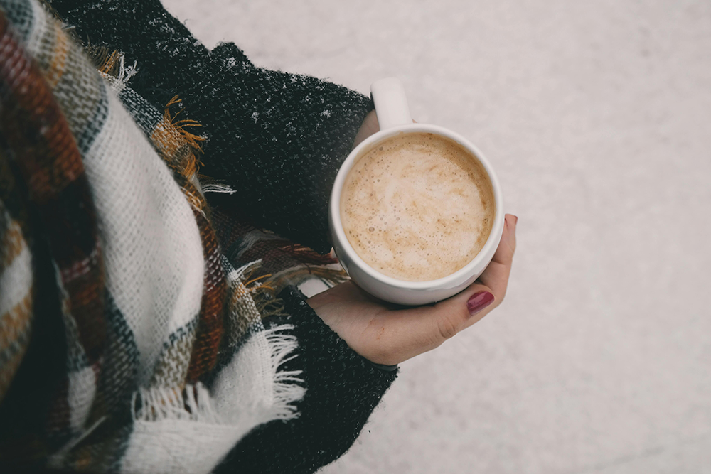 winter coffee image